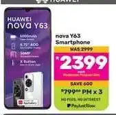 Game nova Y63 Smartphone offer