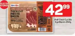 Pick n Pay PnP Thick Cut Rib Eye Bacon 250g offer