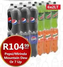 Take 'n Pay Pepsi/ Mirinda Mountain Dew Or 7 Up offer