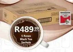 Take 'n Pay 5 Roses Black Tea Sachets offer