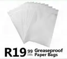Take 'n Pay Greaseproof Paper Bags offer