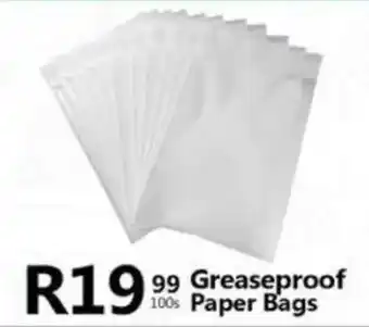 Take 'n Pay Greaseproof Paper Bags offer