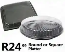 Take 'n Pay Round or Square Platter offer