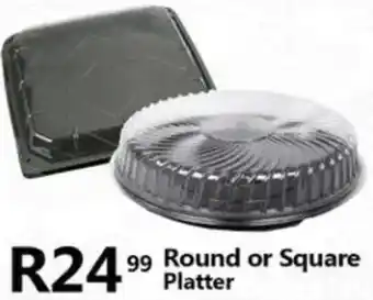 Take 'n Pay Round or Square Platter offer