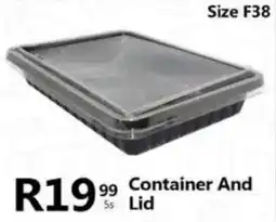 Take 'n Pay Container And Lid offer