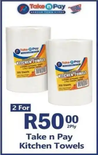 Take 'n Pay Take n Pay Kitchen Towels offer
