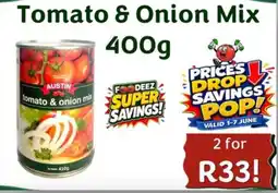 Foodeez Tomato & Onion Mix offer