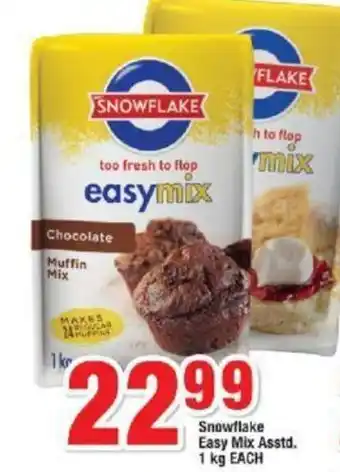 OK Foods Snowflake Easy MIx Assorted 1kg Each offer