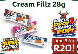 Foodeez Cream Fillz offer
