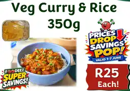 Foodeez Veg Curry & Rice offer