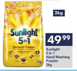 President Hyper Sunlight 5 in 1 Hand Washing Powder offer