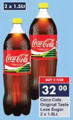 President Hyper Coca Cola Original Taste Less Sugar offer