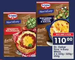 President Hyper Dr. Oetker Nice 'n Easy Meals offer