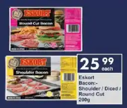 President Hyper Eskort Bacon Shoulder/ Diced/ Round Cut offer