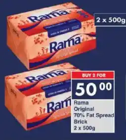 President Hyper Rama Original 70% Fat Spread Brick offer