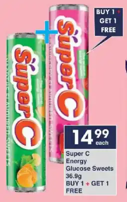 President Hyper Super C Energy Glucose Sweets offer
