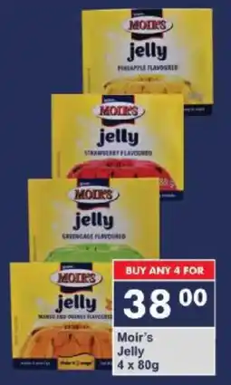 President Hyper Moir's Jelly offer
