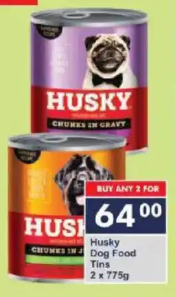 President Hyper Husky Dog Food Tins offer
