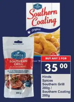 President Hyper Hinds Spices Southern Grill/ Southern Coating offer