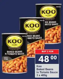 President Hyper Koo Baked Beans in Tomato Sauce offer