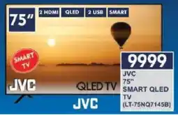 President Hyper JVC 75" Smart QLED TV offer