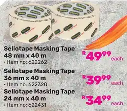 Game Sellotape Masking Tape offer