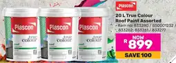 Game Plascon True Colour Roof Paint Assorted offer
