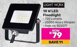 Game Light Worx 10 W LED Floodlight offer