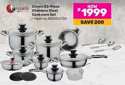 Game Tissolli Crown Stainless Steel Cookware Set offer