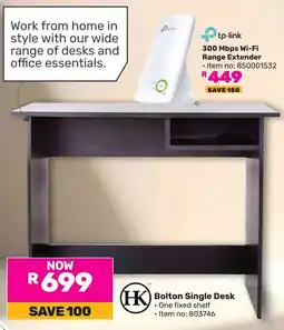 Game HK Bolton Single Desk offer