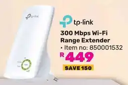 Game Tp-link 300 Mbps Wi-Fi Range Extender offer