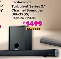 Game Volkano Turbulent Series 2.1 Channel Soundbar offer
