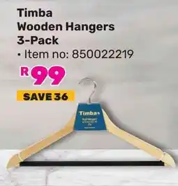 Game Timba Wooden Hangers offer