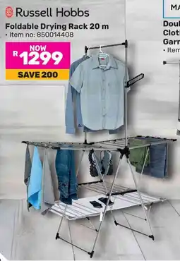 Game Russell Hobbs Foldable Drying Rack offer