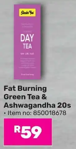 Game Slender You Fat Burning Green Tea & Ashwagandha offer