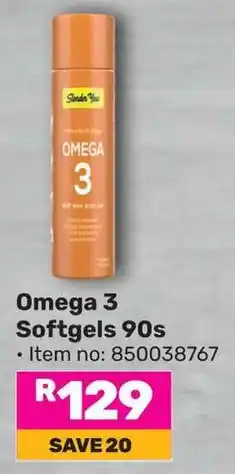 Game Slender You Omega 3 Softgels offer