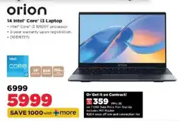 HiFi Corp Orion 14 Intel Core i3 Laptop offer