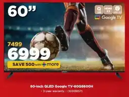 HiFi Corp Skyworth 60-inch QLED Google TV offer