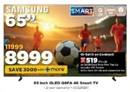 HiFi Corp Samsung 65 inch QLED Q6FA 4K Smart TV offer