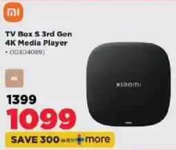 HiFi Corp Xiaomi TV Box S 3rd Gen 4K Media Player offer