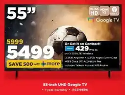 HiFi Corp Sansui 55-inch UHD Google TV offer