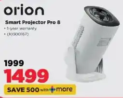 HiFi Corp Orion Smart Projector Pro 8 offer