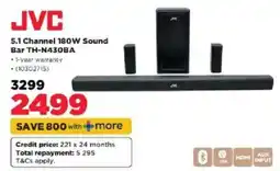 HiFi Corp JVC 5.1 Channel 180W Sound Bar offer