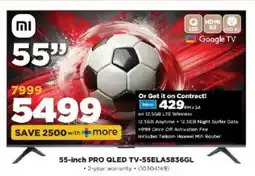 HiFi Corp Xiaomi 55-inch PRO QLED TV offer