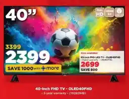 HiFi Corp Orion 40-Inch FHD TV-OLED40FHD offer