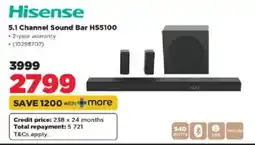 HiFi Corp Hisense 5.1 Channel Sound Bar HS5100 offer