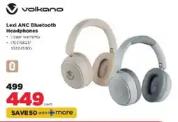 HiFi Corp Volkano Lexi ANC Bluetooth Headphones offer