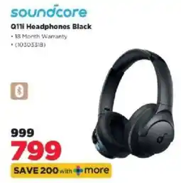 HiFi Corp Soundcore Q11i Headphones Black offer
