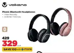 HiFi Corp Volkano Phonic Bluetooth Headphones offer