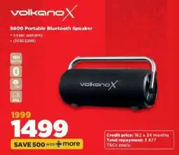 HiFi Corp Volkano X S600 Portable Bluetooth Speaker offer